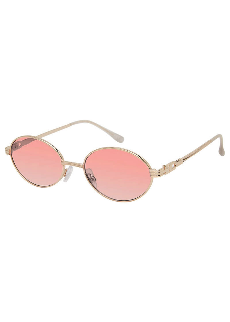 Circus NY by Sam Edelman Metal Small Retro Round Sunglasses