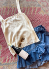 *FIRE SALE* Ports 1961 Silk Square Neckline Ivory Blouse