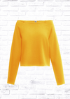 Tropic of C SweatC Oversized Wide Neck Sweatshirt