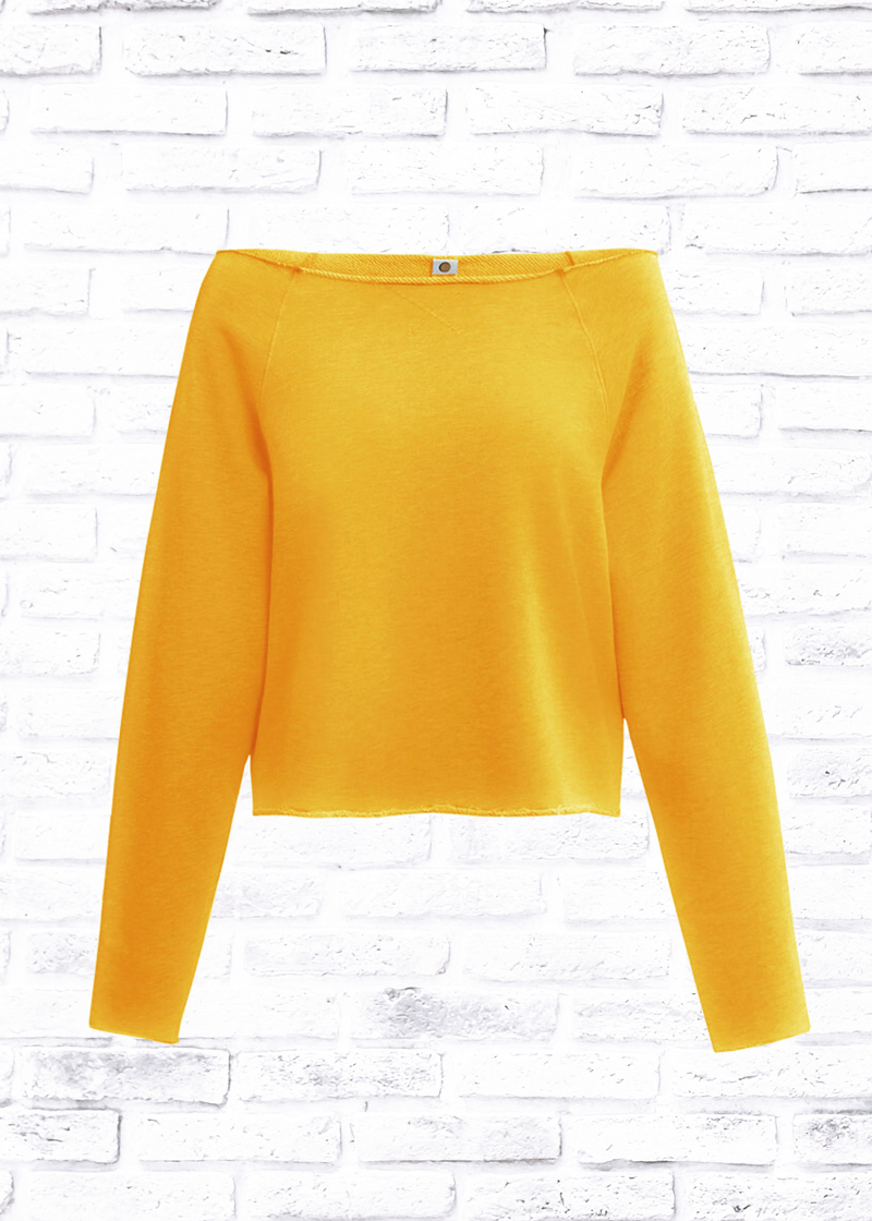Tropic of C SweatC Oversized Wide Neck Sweatshirt