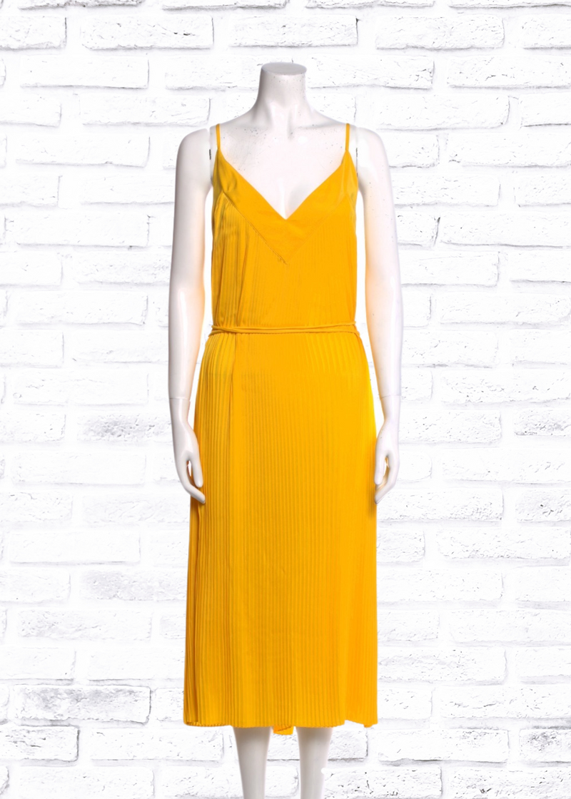 Escada Sport 70s-Style 'Damyka' Midi Dress in Sunflower