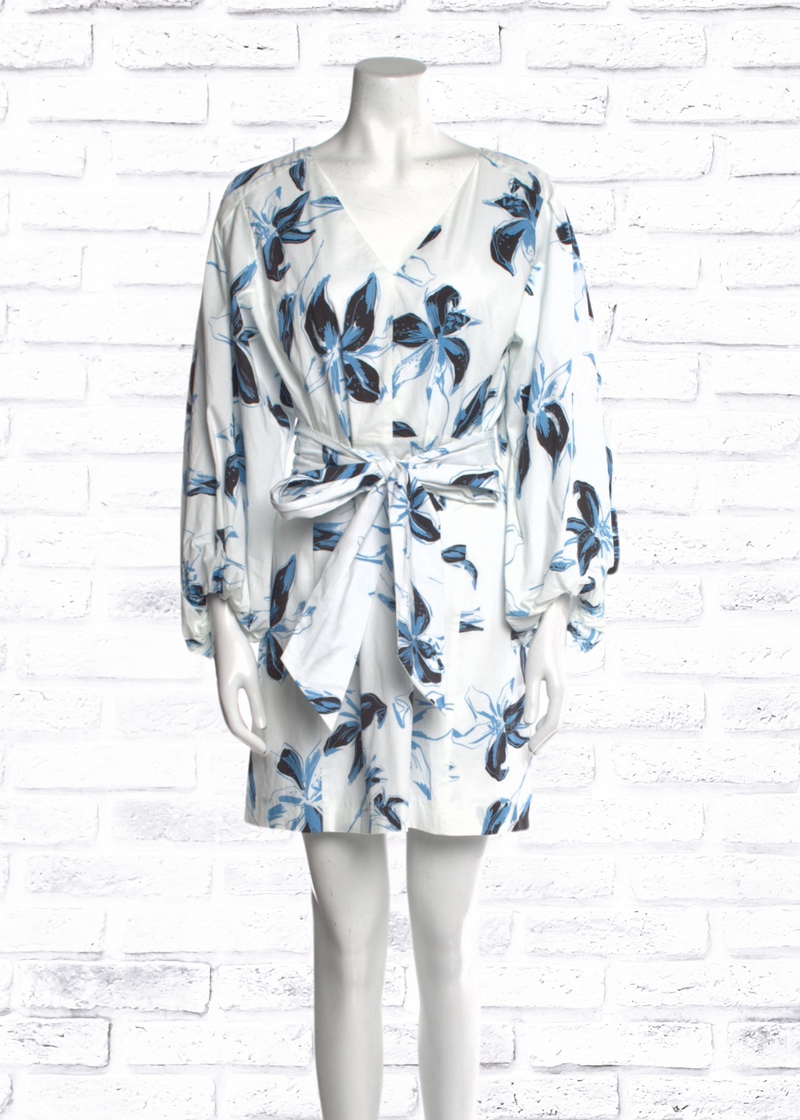 Tanya Taylor 'Loretta' Floral Print Mini Dress
