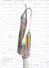LA Made Tie-Dye Print Swing Dress