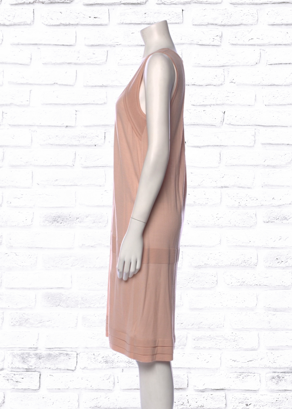 Christian Lacroix Vintage Wool-Silk Pleated Shift Dress