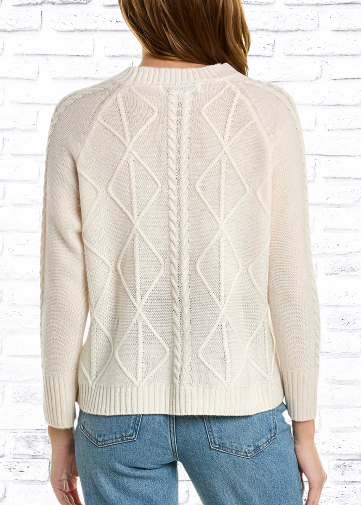 Scott & Scott London Cable-knit Merino Wool-Cashmere Blend Sweater – Simply  Audrey