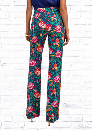 Trina Turk 'Danno' Pant in Bengal Blue Multi