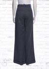 La Fetiche 'Malik' Wool Pinstripe Wide-Leg Trousers