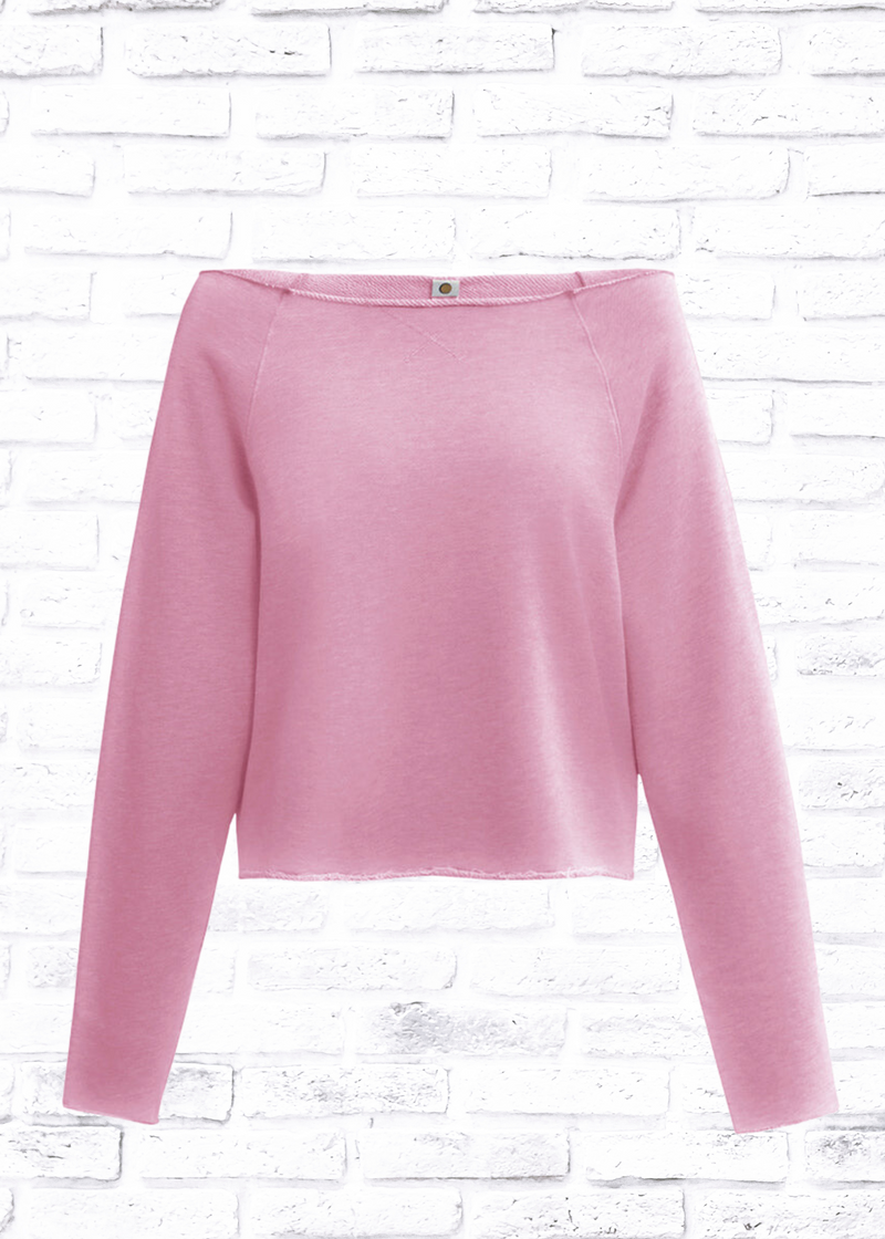 Tropic of C SweatC Oversized Wide Neck Sweatshirt