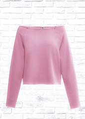 Tropic of C SweatC Oversized Wide Neck Sweatshirt