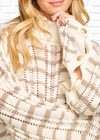 Ramy Brook 'Rebecca' Turtleneck Striped Sweater