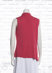 Lafayette 148 'Rosette' Sleeveless Sweater Vest