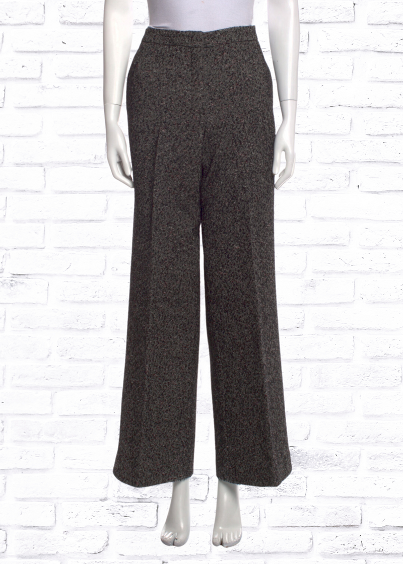Derek Lam Wide-Leg Tweed Trousers