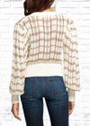 Ramy Brook 'Alan' Cardigan Striped Sweater
