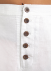 Onia Linen Boyfriend High Waisted Short in White