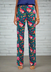 Trina Turk 'Danno' Pant in Bengal Blue Multi