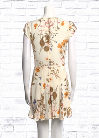 Reformation 'Deven' Floral Print Mini Dress