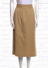 Maiden-Name Wool Midi Pencil Skirt
