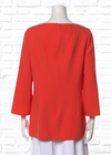 Michael Kors Collection 'Persimmon' Virgin Wool Bateau-Neck Tunic
