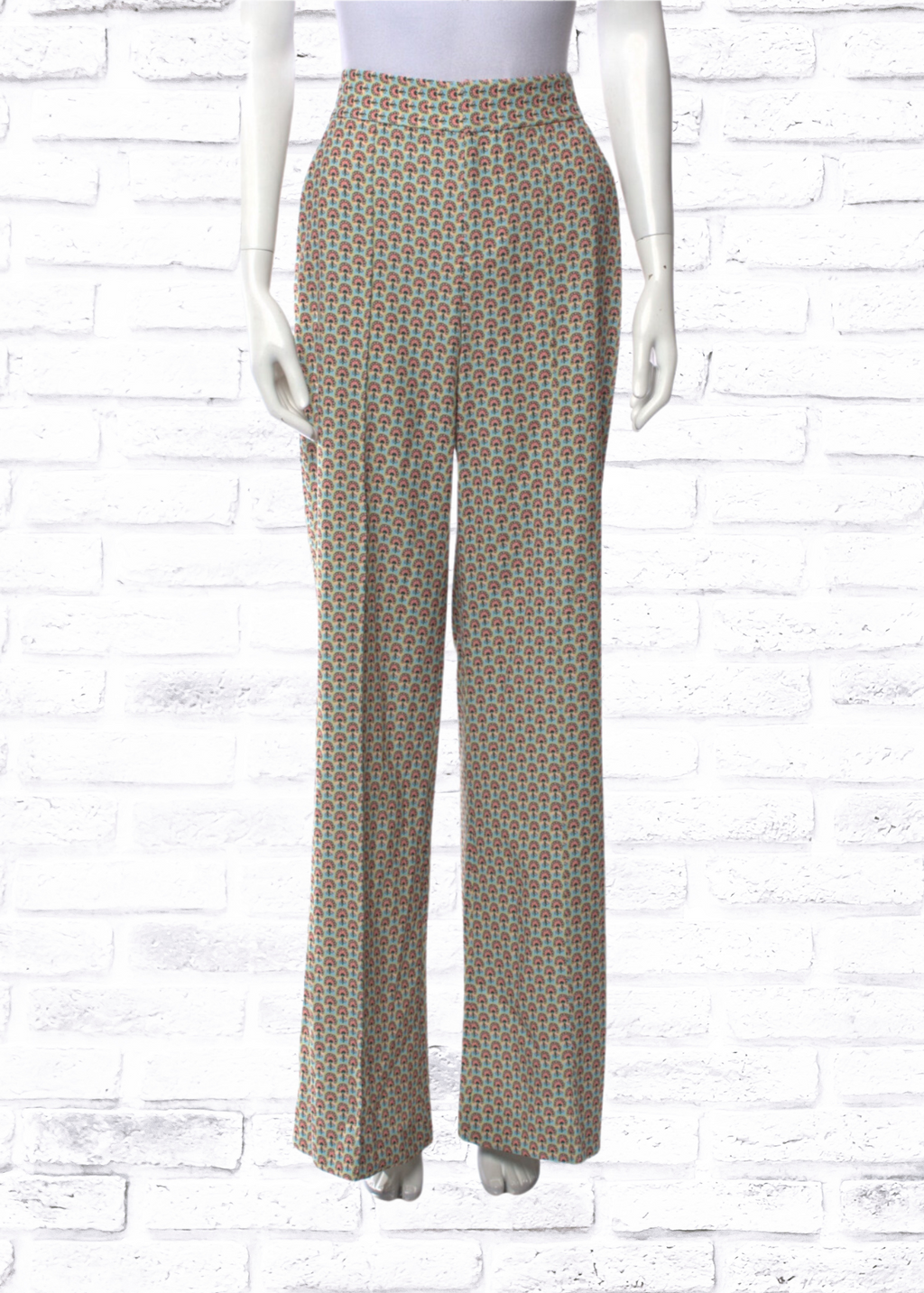 Alice + Olivia 'Solstice' Colorful Wide-Leg Pants