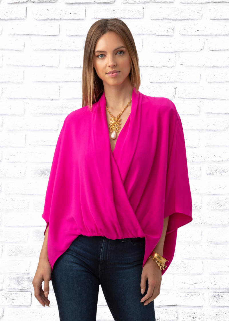 Trina Turk 'Concourse' Top in Pink Flash