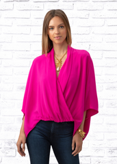 Trina Turk 'Concourse' Top in Pink Flash