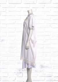 Verandah White Box Cotton Kaftan/Cover-Up
