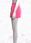 Alice + Olivia Hot Pink High-Waisted Mini Shorts