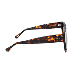 DIFF Bella II Dark Tortoise Gold Mirror Sunglasses