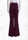 Diane von Furstenberg Dot Snake Wine Pink 'Greg' Pants