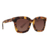 DIFF Carson Lotus Tortoise Brown Gradient Sunglasses