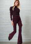 Diane von Furstenberg Dot Snake Wine Pink 'Greg' Pants