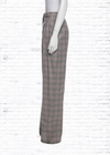 Marcell Von Berlin Black/Pink Plaid Trousers