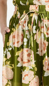 Rebecca Taylor 'Wilde Peony' Mesh Pant in Green Combo