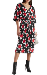 Marc Jacobs 'Daisey' Floral Jersey Midi Dress