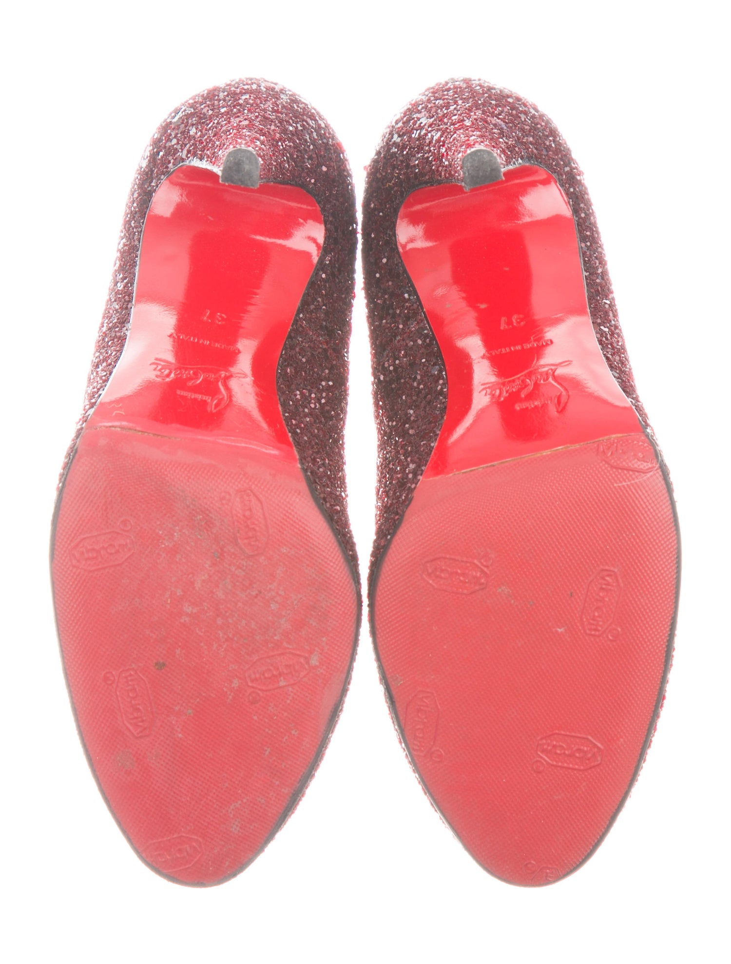 シューズ・サンダルその他 CHRISTIAN LOUBOUTIN Woman Pumps Burgundy 1250034 7084 Christian Louboutin Sporty Kate 100MM Patent Leather Pumps