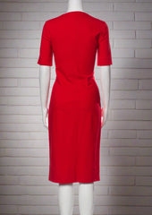 Diane von Furstenberg Cherry 'Alegra' Midi Sheath
