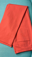 Escada Sport 'Linda' Straight-Leg Coral Denim