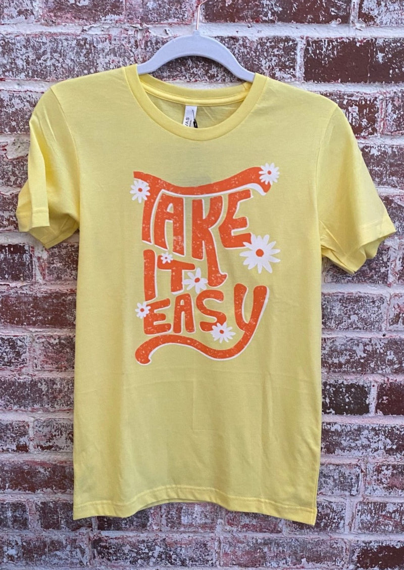 Bella + Canvas 'Take It Easy' Tee