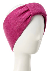 Portolano Cashmere 'Very Berry' Winter Headband