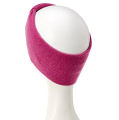 Portolano Cashmere 'Very Berry' Winter Headband