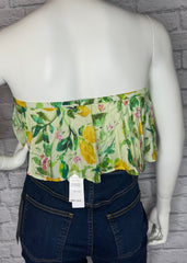 PilyQ Floral 'Mila' Strapless Bandeau Top