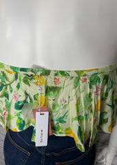 PilyQ Floral 'Mila' Strapless Bandeau Top