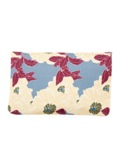 Rachel Pally Leather-Trimmed Reversible Floral Clutch