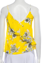 *FIRE SALE* Alice + Olivia Silk Yellow Floral Camisole