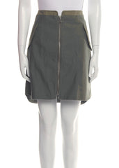 Rag & Bone Army Green Maverick Military Skirt
