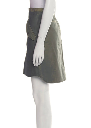 Rag & Bone Army Green Maverick Military Skirt