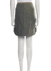 Rag & Bone Army Green Maverick Military Skirt
