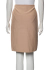 Vintage Herve Leger Knee-Length Stretch-Knit Skirt