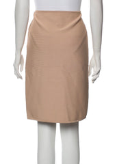 Vintage Herve Leger Knee-Length Stretch-Knit Skirt