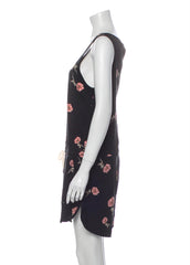 nPhilanthropy Black and Pink Floral 'Powder' Romper